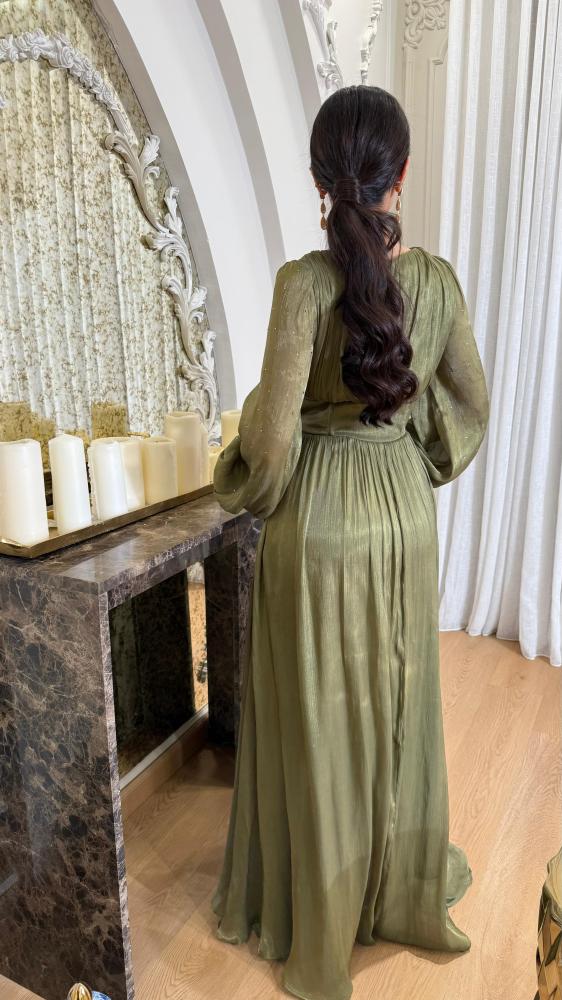 Soft dress with corset details